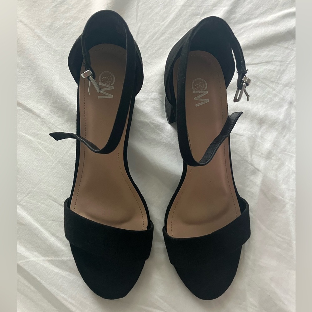 black heels